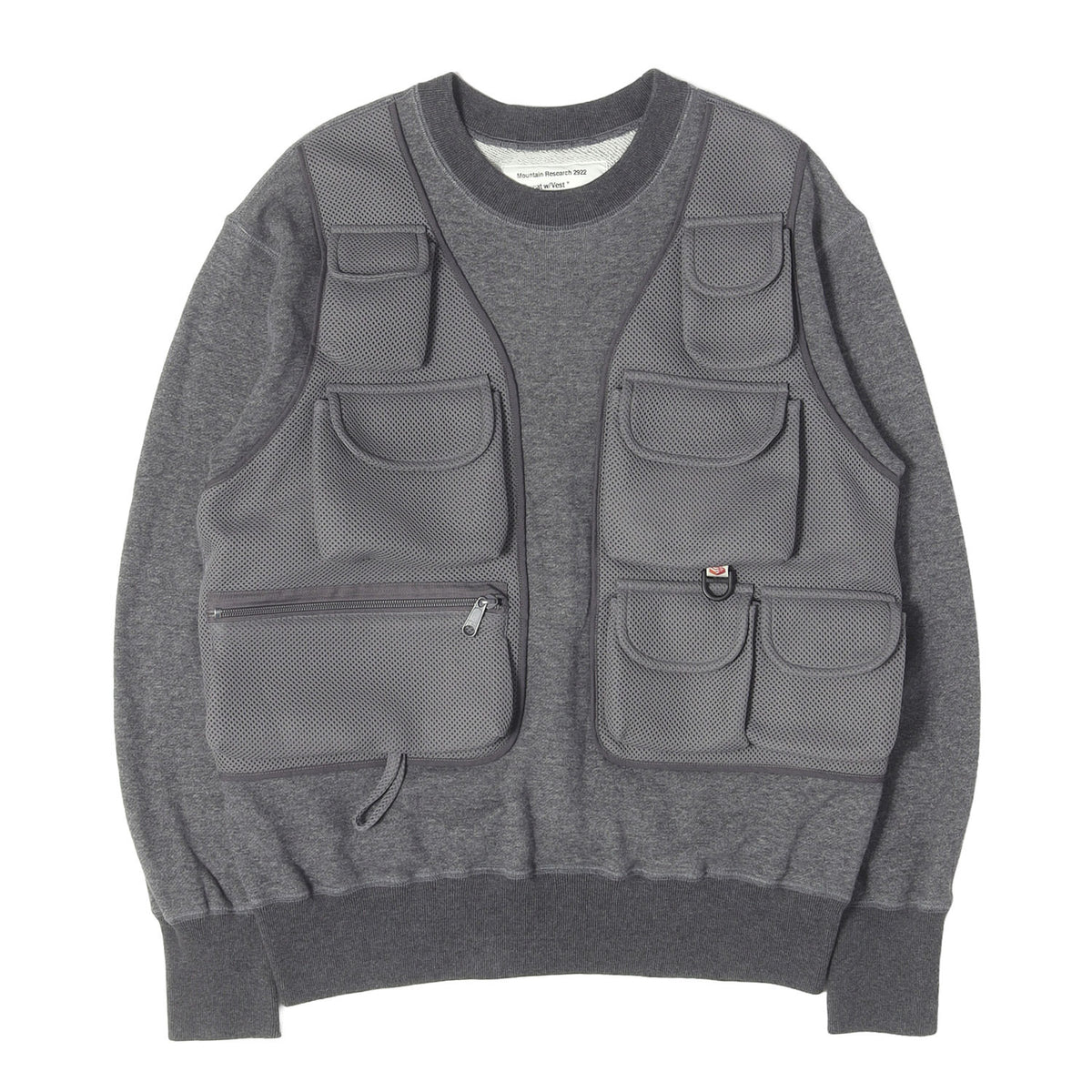 20SS フィッシングベスト ドッキング スウェット(Sweat w/Vest)