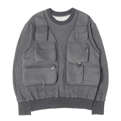 20SS フィッシングベスト ドッキング スウェット(Sweat w/Vest)