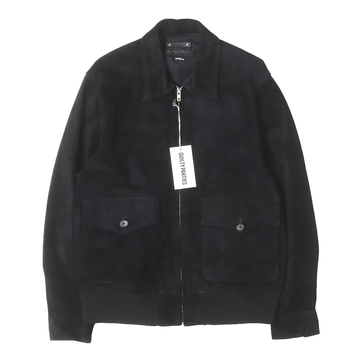26AW ×MINEDENIM ×Stie-lo スウェードレザー 裏地レオパード ジャケット(SUEDE LEATHER JACKET)