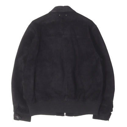 26AW ×MINEDENIM ×Stie-lo スウェードレザー 裏地レオパード ジャケット(SUEDE LEATHER JACKET)