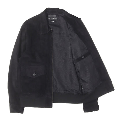 26AW ×MINEDENIM ×Stie-lo スウェードレザー 裏地レオパード ジャケット(SUEDE LEATHER JACKET)
