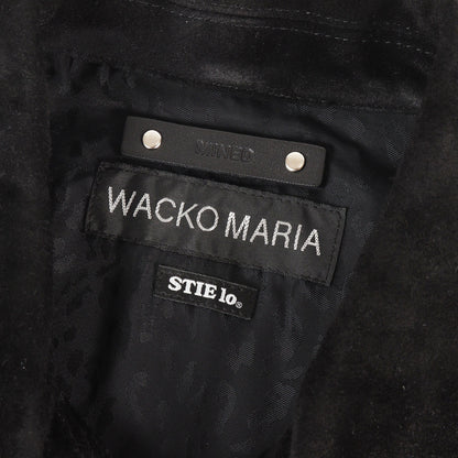 26AW ×MINEDENIM ×Stie-lo スウェードレザー 裏地レオパード ジャケット(SUEDE LEATHER JACKET)