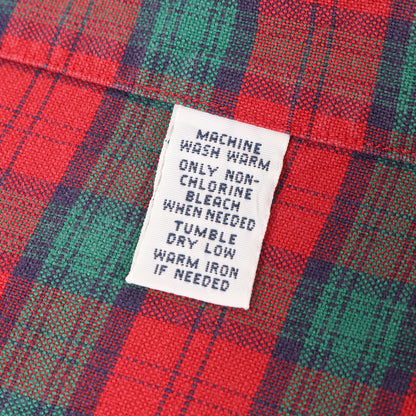 マチ付き チェック コットン BD ボタンシャツ RALPH LAUREN