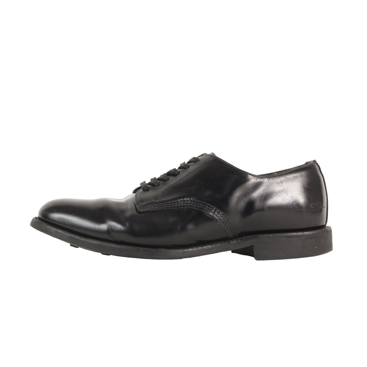 ガラスレザー ミリタリー オフィサーシューズ(MILITARY OFFICER SHOE)