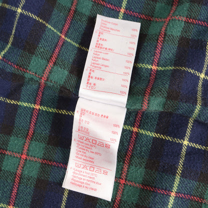 ×LACOSTE L!VE 裏地チェックネル ハリントンジャケット (Harrington Jacket)