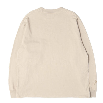 ドローコード付き ロングスリーブ ヘビー Tシャツ(DRAWSTRING POCKET LONGSLEEVE BIG T-SHIRT)