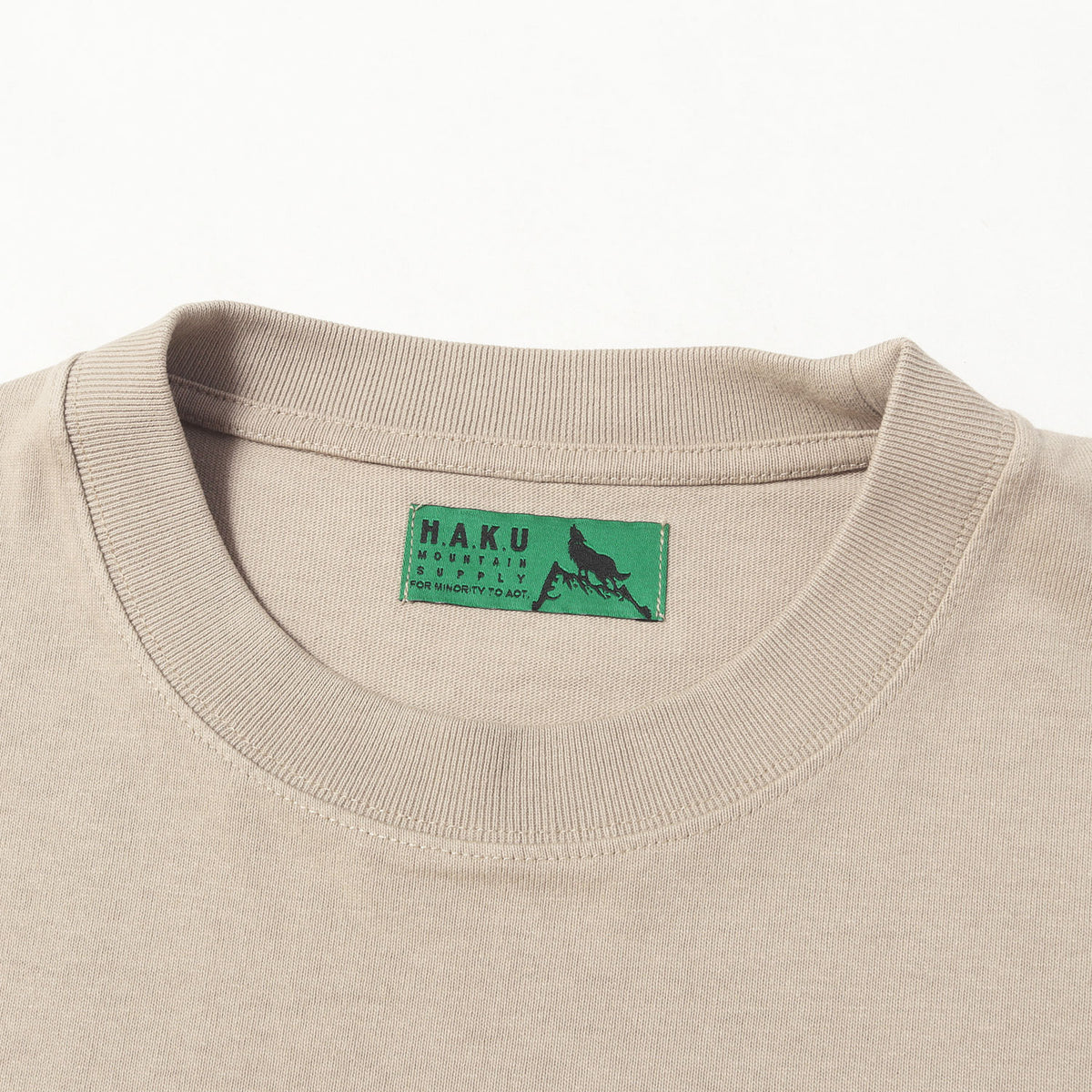 ドローコード付き ロングスリーブ ヘビー Tシャツ(DRAWSTRING POCKET LONGSLEEVE BIG T-SHIRT)