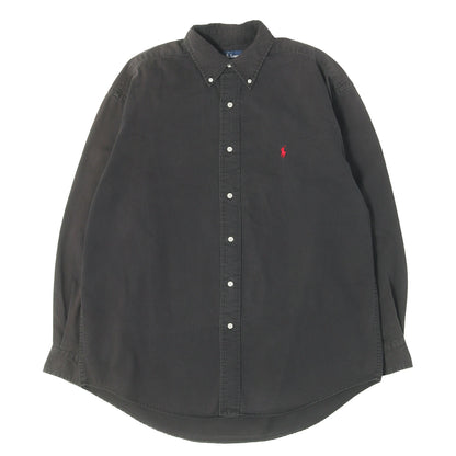 90s コットンツイル BD ボタン シャツ (BLAKE) Ralph Lauren
