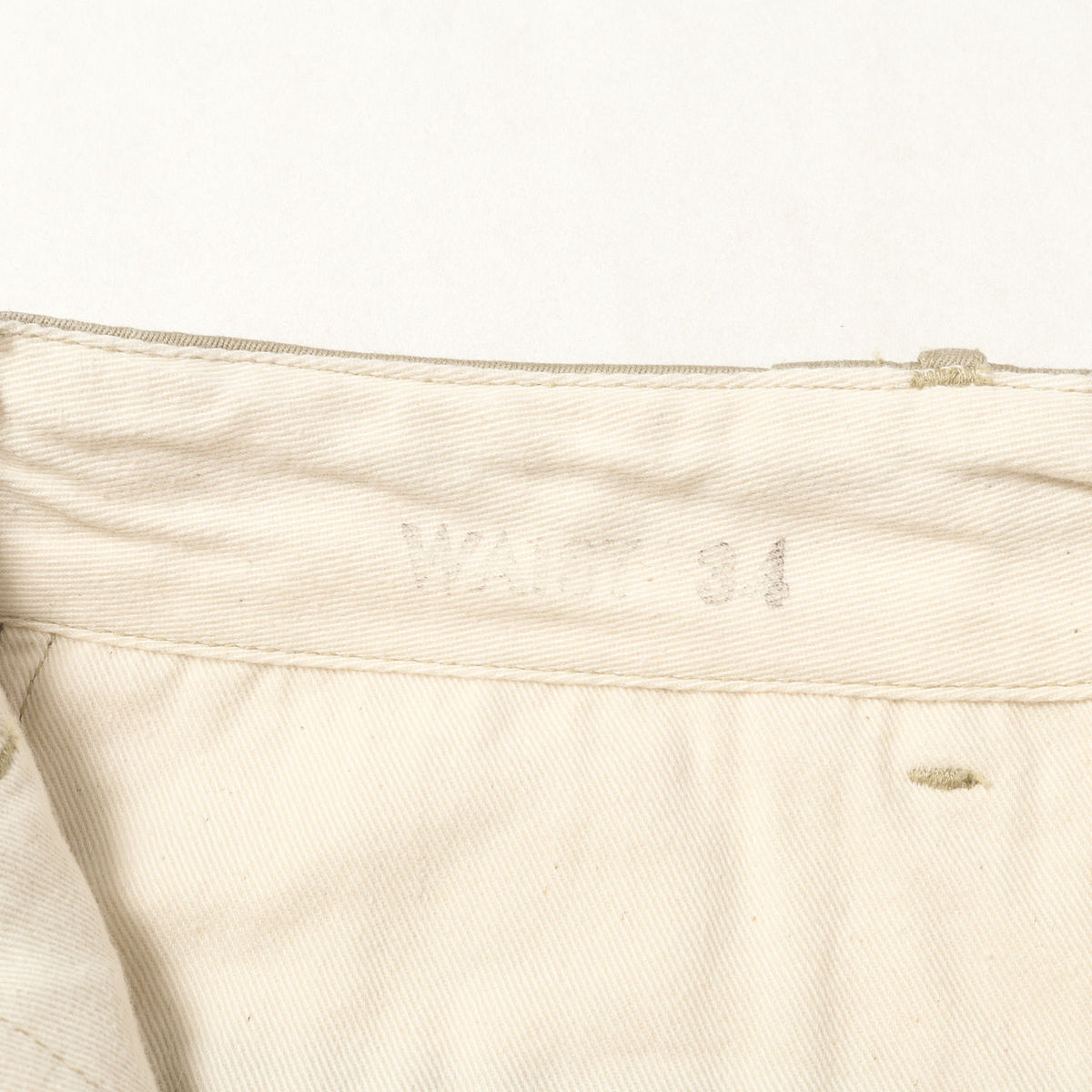 [Bshop別注] 1942年モデル メタルボタン ミリタリー チノパンツ