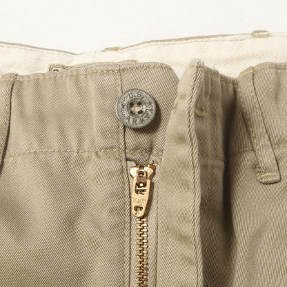 [Bshop別注] 1942年モデル メタルボタン ミリタリー チノパンツ