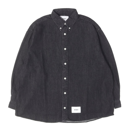 23AW ボタンダウン デニムシャツ(BD 04 / LS / COTTON. DENIM)