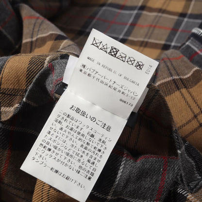 23AW ワックスドコットン オーバーサイズ ボーダー コート (OS BORDER)