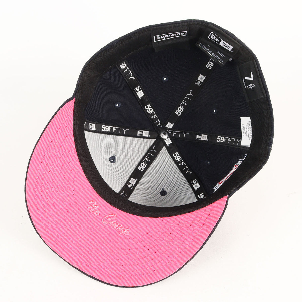 21AW ×NEW ERA BOXロゴ ベースボールキャップ(No Comp Box Logo)