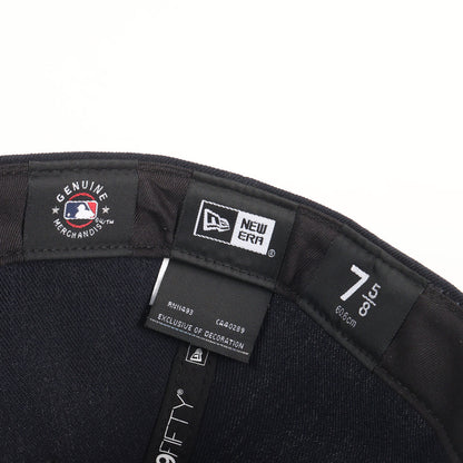 MLB ニューヨーク・ヤンキース ラインストーン ベースボールキャップ (59FIFTY)