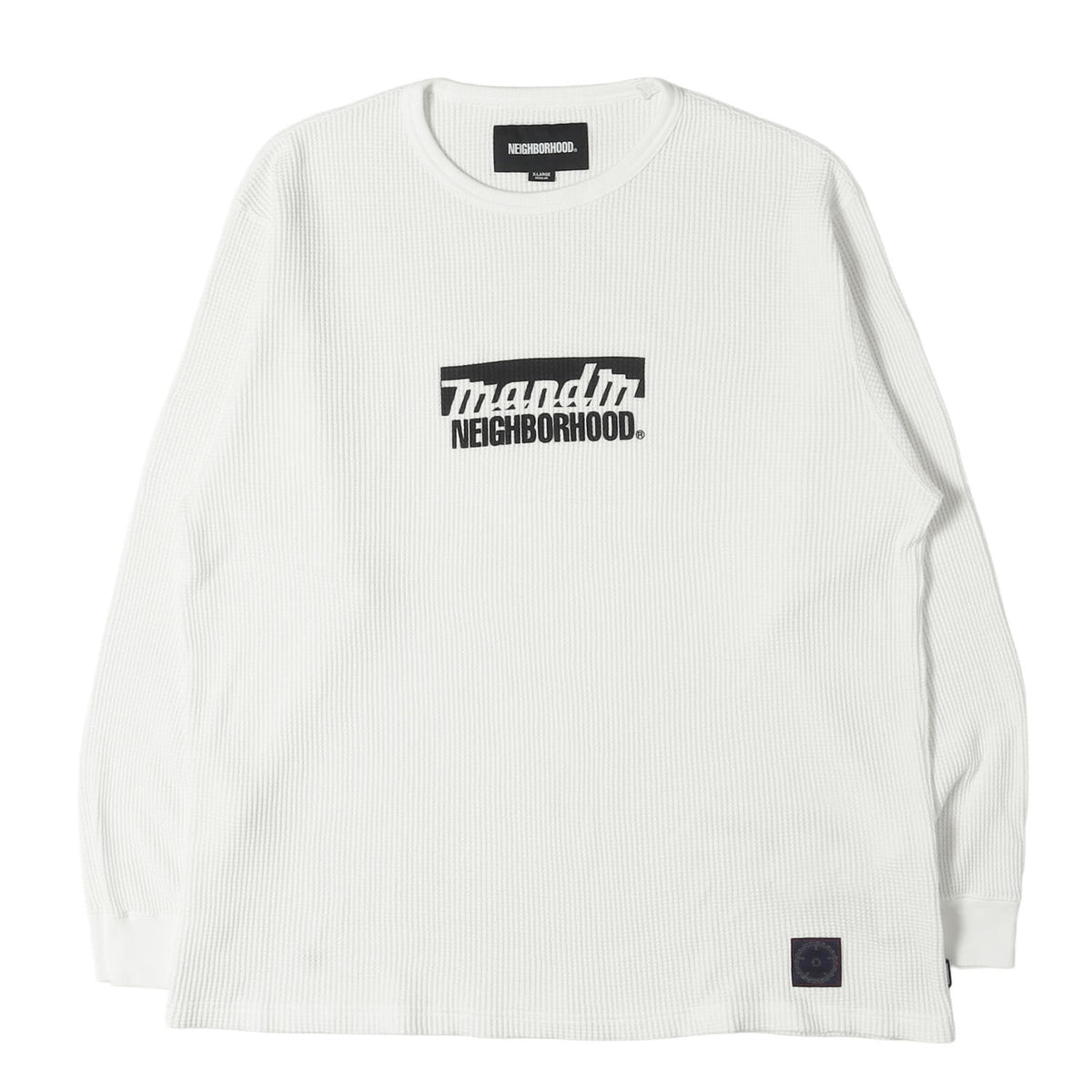 26SS ×M&M ワッフル ロングスリーブ Tシャツ(WAFFLE FABRIC CREWNECK LS)