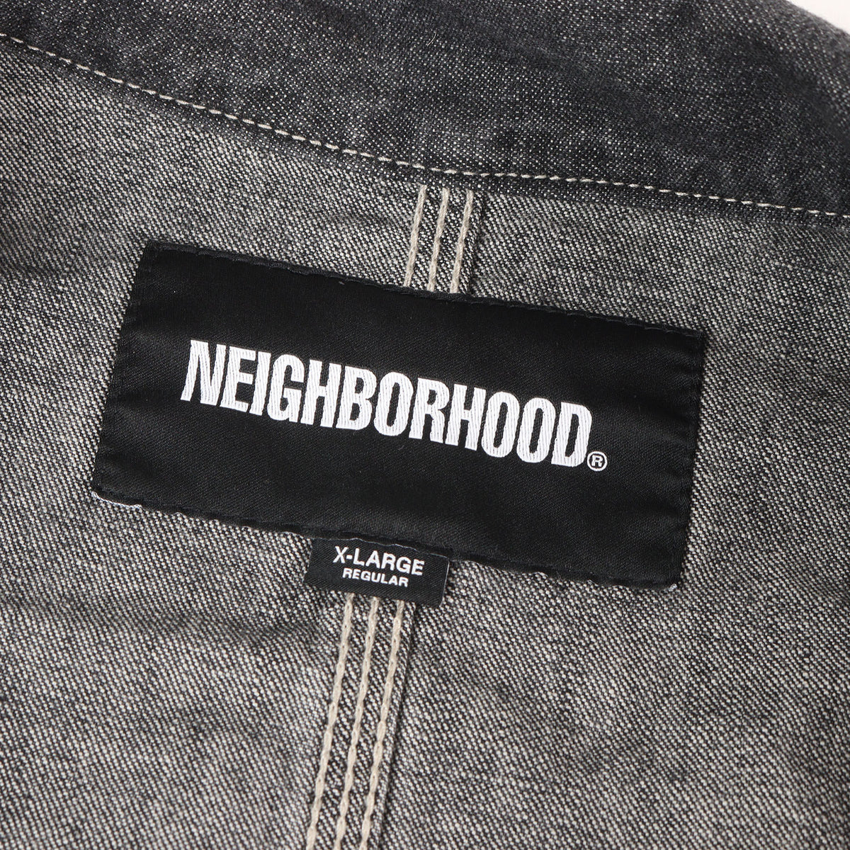 26AW ×M&M ウォッシュドデニム カバーオール ジャケット(WASHED DENIM COVERALL JACKET)