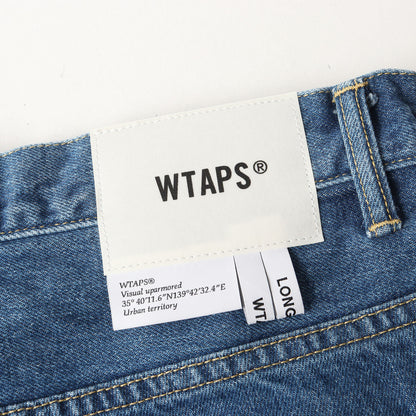 26SS ストーンバイオブリーチ加工 デニムパンツ(BLUES STRAIGHT / TROUSERS / COTTON. DENIM)
