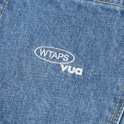 26SS ストーンバイオブリーチ加工 デニムパンツ(BLUES STRAIGHT / TROUSERS / COTTON. DENIM)