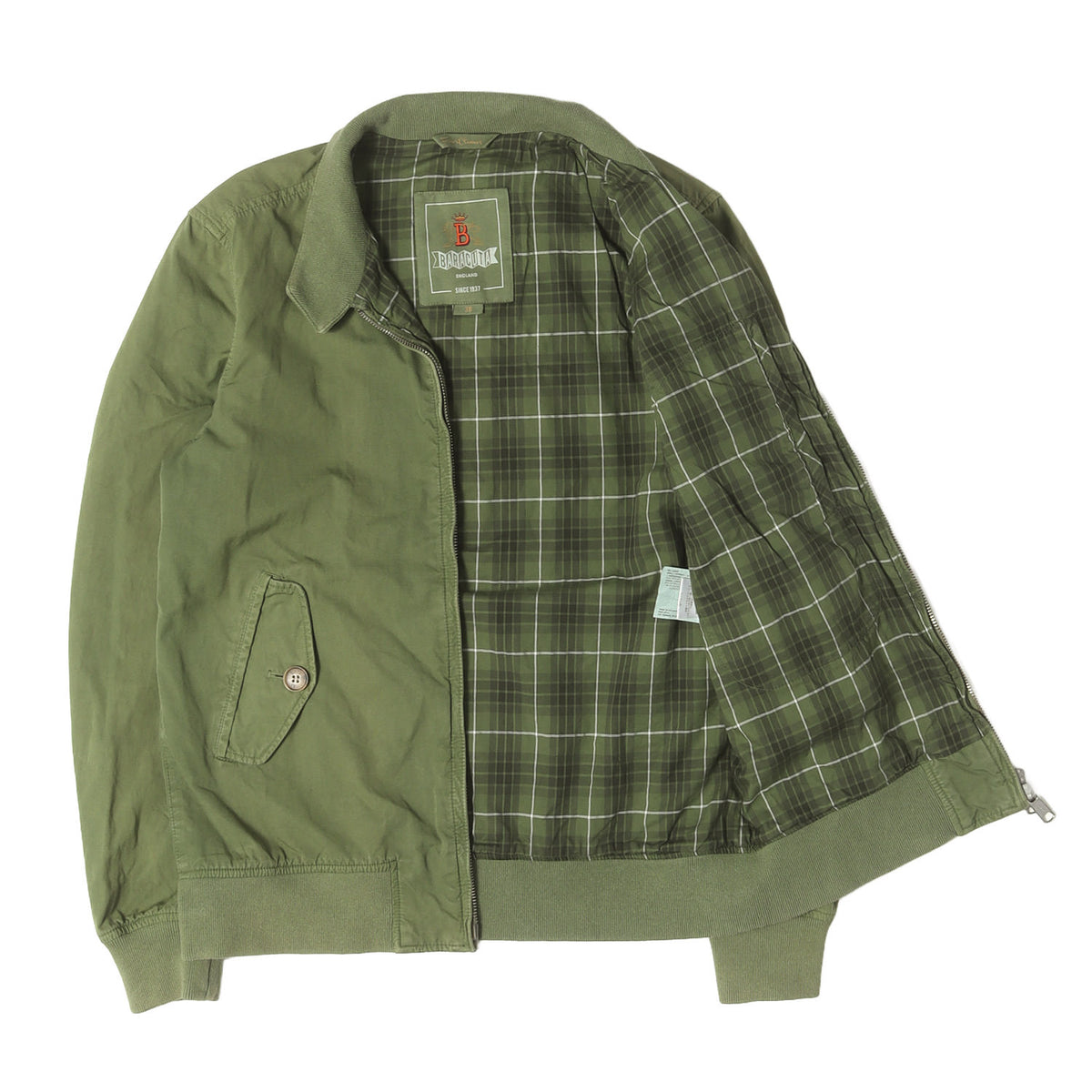 ピグメントダイ加工 G9 コットン ハリントン ジャケット (G9 HARRINGTON JACKET)