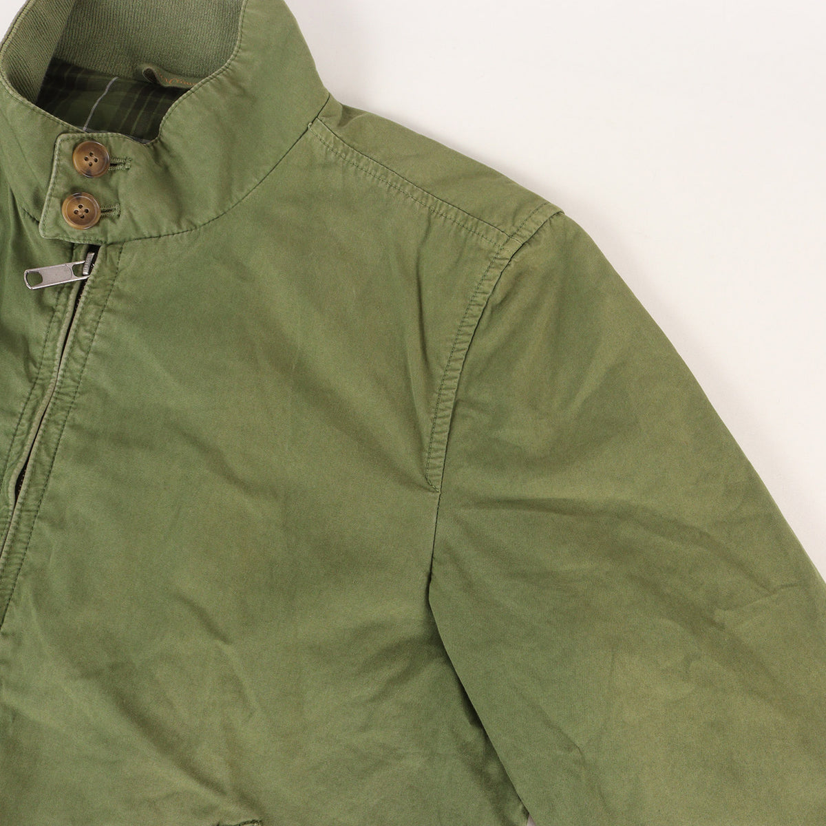 ピグメントダイ加工 G9 コットン ハリントン ジャケット (G9 HARRINGTON JACKET)