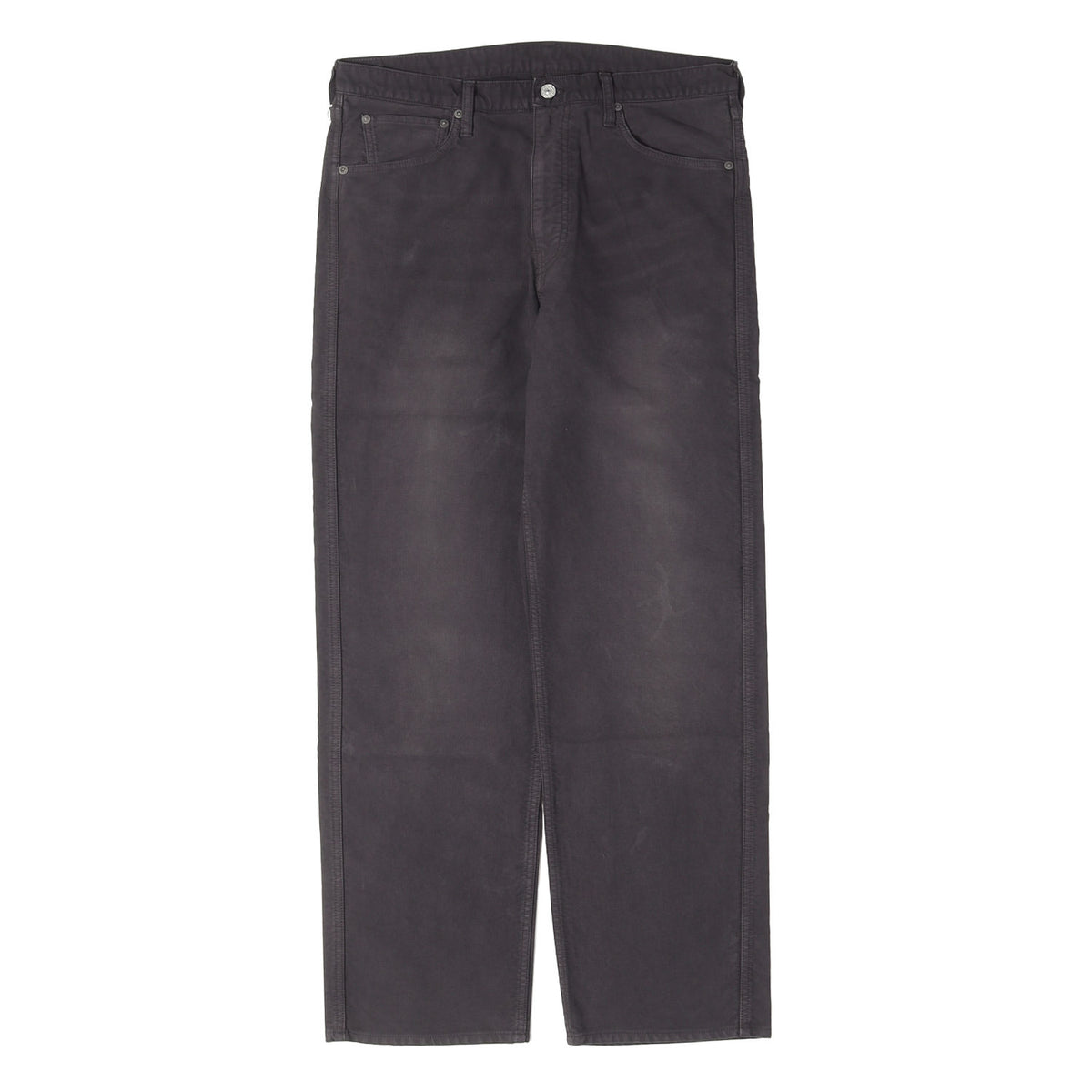 26AW ガーメントダイ加工 ジャーマンコード 5ポケットパンツ(FLUXUS 03 WIDE G.CORDS)