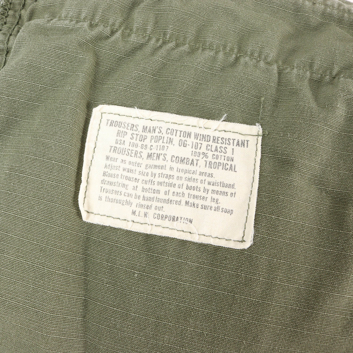 [Goodコンディション] 60s 米軍実物 5th ジャングル ファティーグ カーゴパンツ (リップストップ / ナム戦)