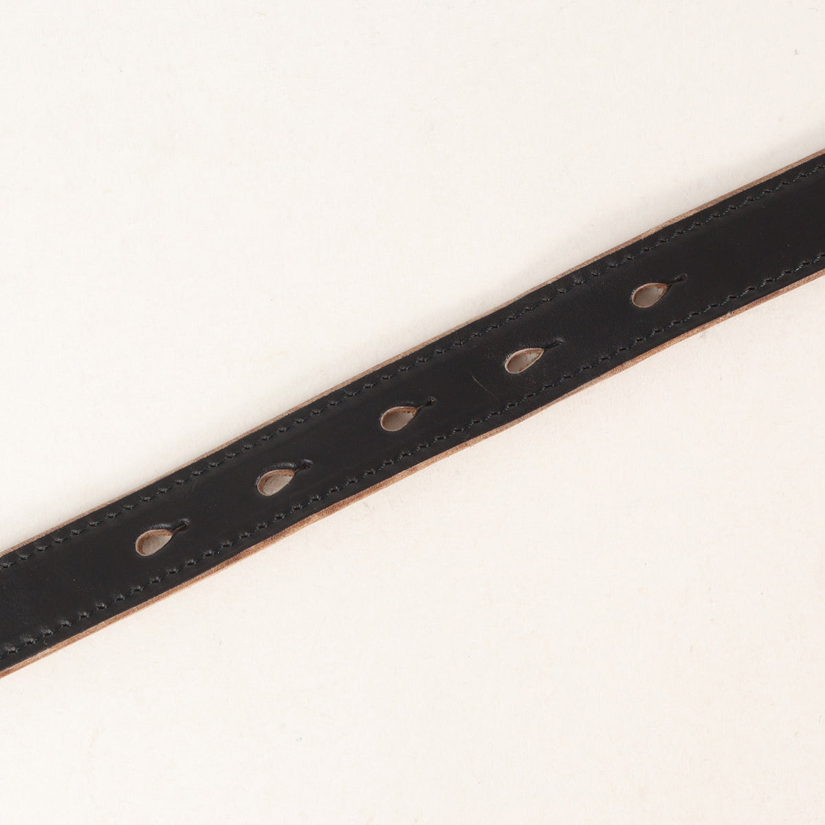 ハーネスバックル クロムエクセルレザー ベルト (N&J Harness Buckle Narrow Belt)