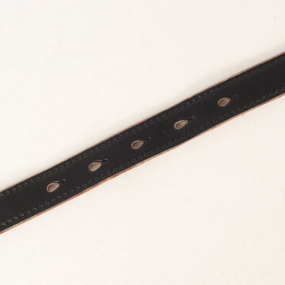 ハーネスバックル クロムエクセルレザー ベルト (N&J Harness Buckle Narrow Belt)