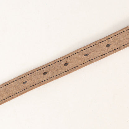 ハーネスバックル クロムエクセルレザー ベルト (N&J Harness Buckle Narrow Belt)