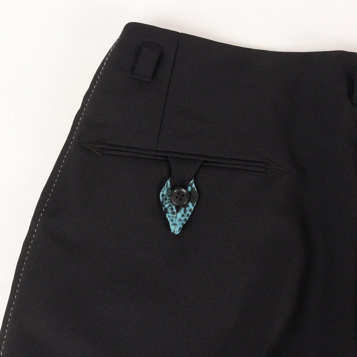 25AW ×WOLF'S HEAD ×DORMEUIL パイソン切替し ロカビリーパンツ(ROCKABILLY PANTS)