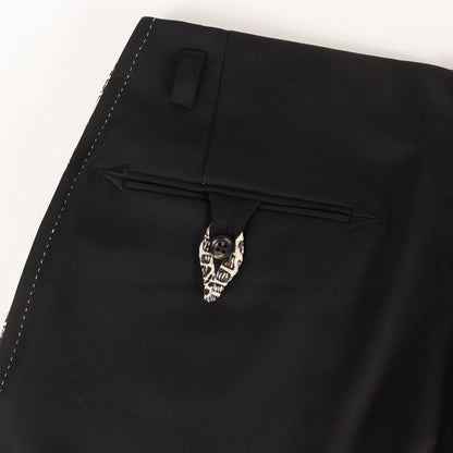 26SS ×WOLF'S HEAD ×DORMEUIL プリントコーデュロイ切替し ロカビリーパンツ(ROCKABILLY PANTS)