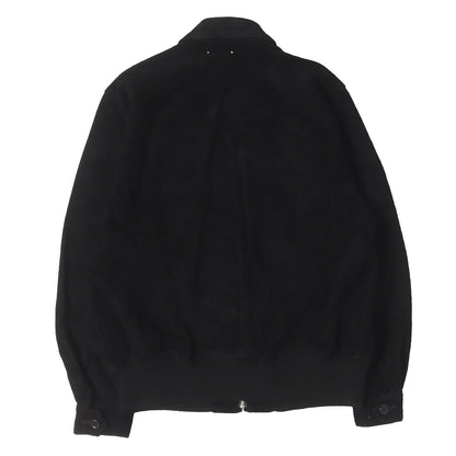 26AW ×MINEDENIM ×Stie-lo スウェードレザー 裏地レオパード ジャケット(SUEDE LEATHER JACKET)