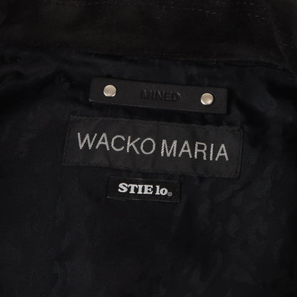 26AW ×MINEDENIM ×Stie-lo スウェードレザー 裏地レオパード ジャケット(SUEDE LEATHER JACKET)