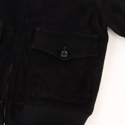 26AW ×MINEDENIM ×Stie-lo スウェードレザー 裏地レオパード ジャケット(SUEDE LEATHER JACKET)