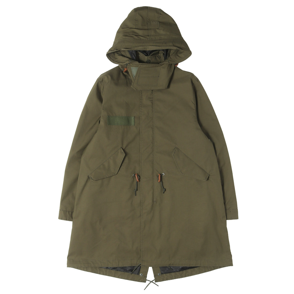 フード付き フィッシュテール モッズコート(MODS COAT)