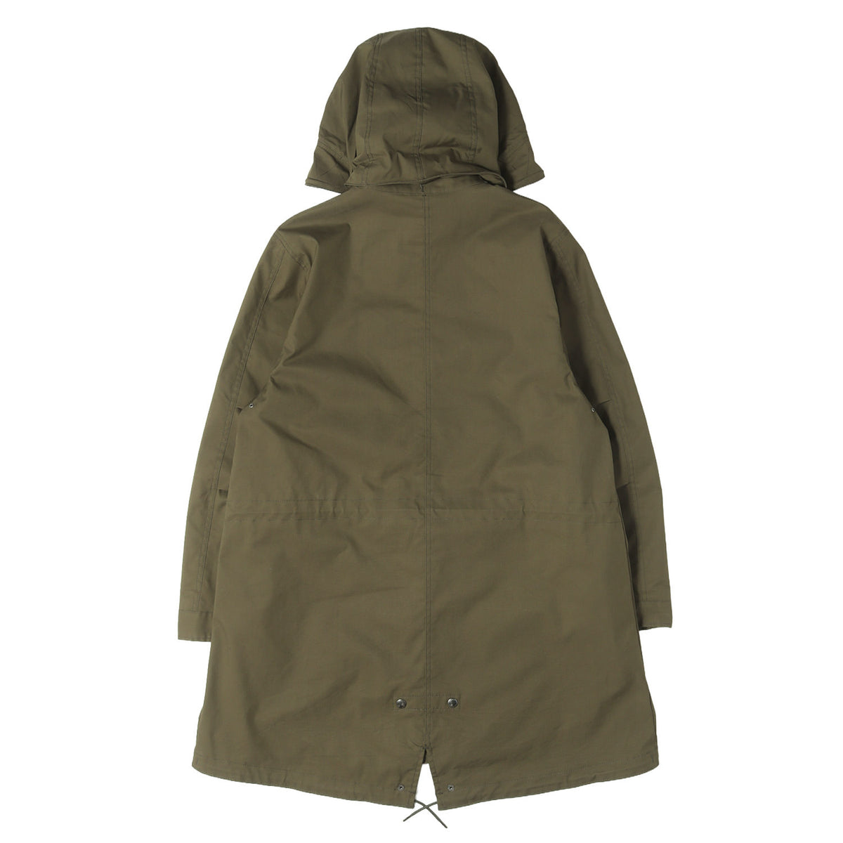 フード付き フィッシュテール モッズコート(MODS COAT)
