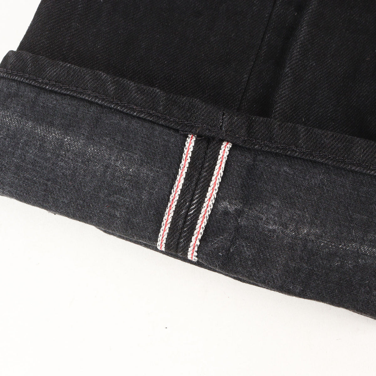 ×Levi's 505 レオパード切替し ブラック デニムパンツ(505 Jean)