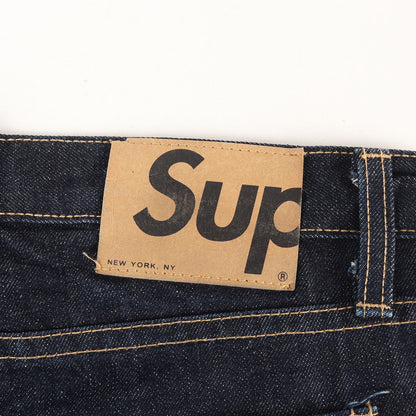 5ポケット ストレート デニムパンツ