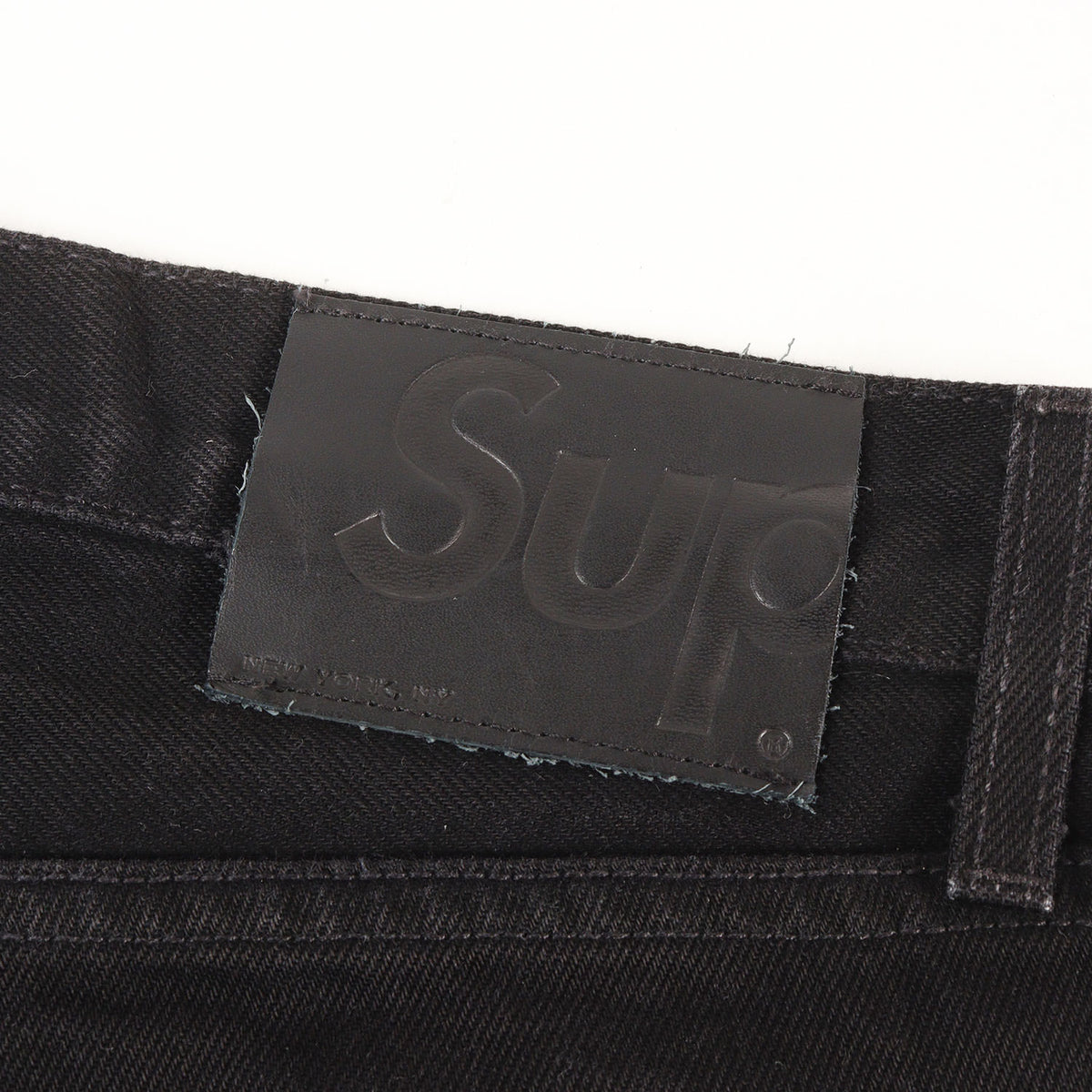 スリム ブラックデニムパンツ (Slim Jean)