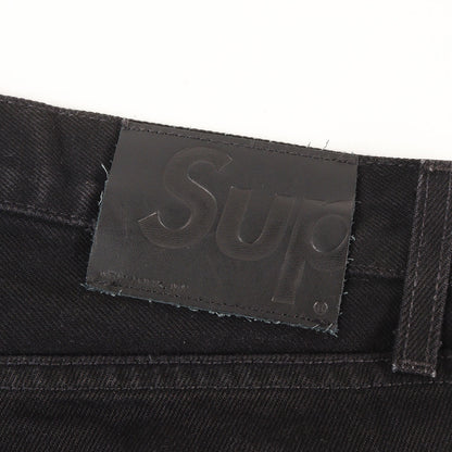 スリム ブラックデニムパンツ (Slim Jean)