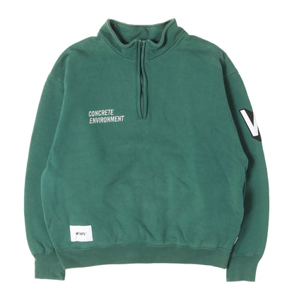 24SS ハーフジップ スウェット(DEPST / SWEATER / COTTON. ENVIRONMENT)