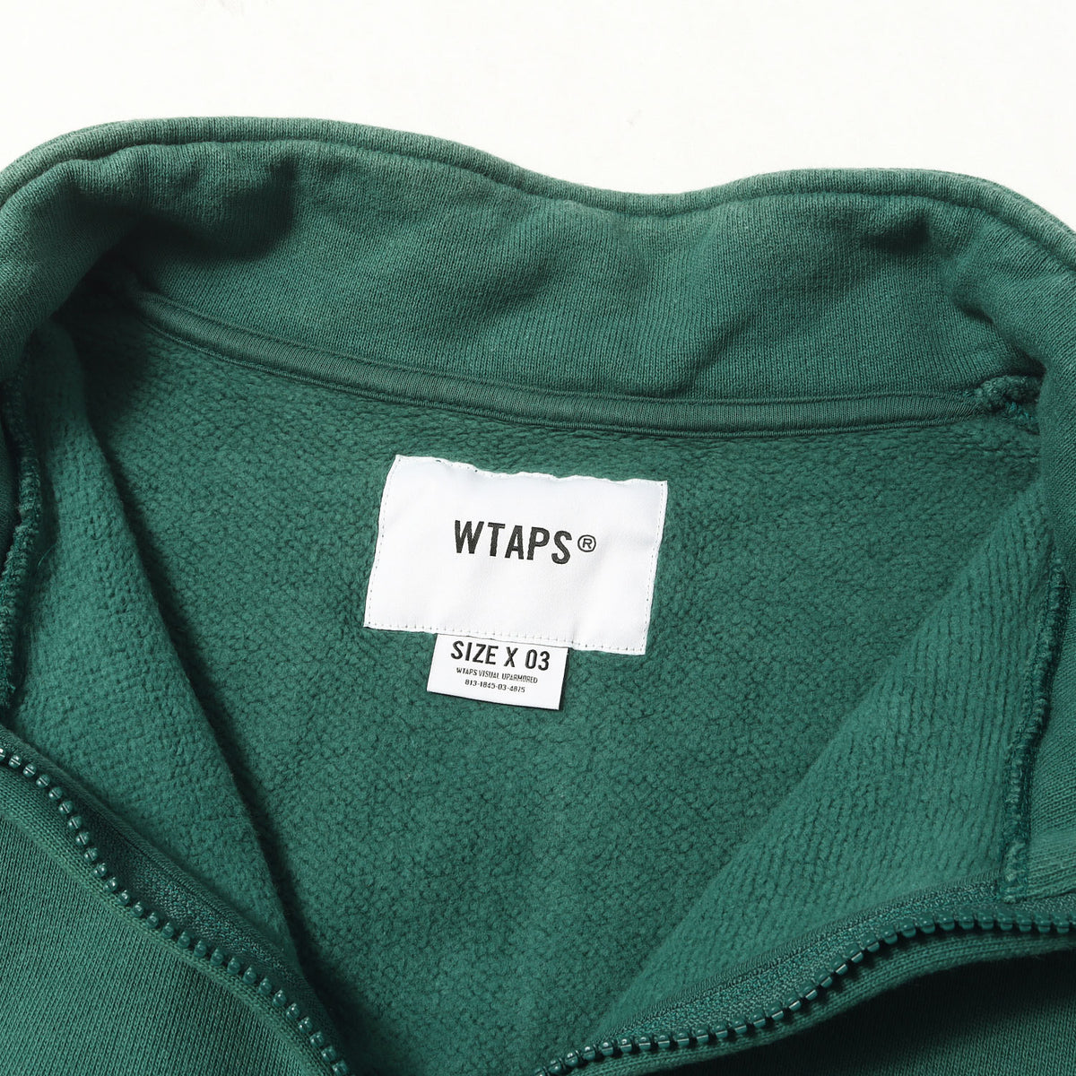 24SS ハーフジップ スウェット(DEPST / SWEATER / COTTON. ENVIRONMENT)
