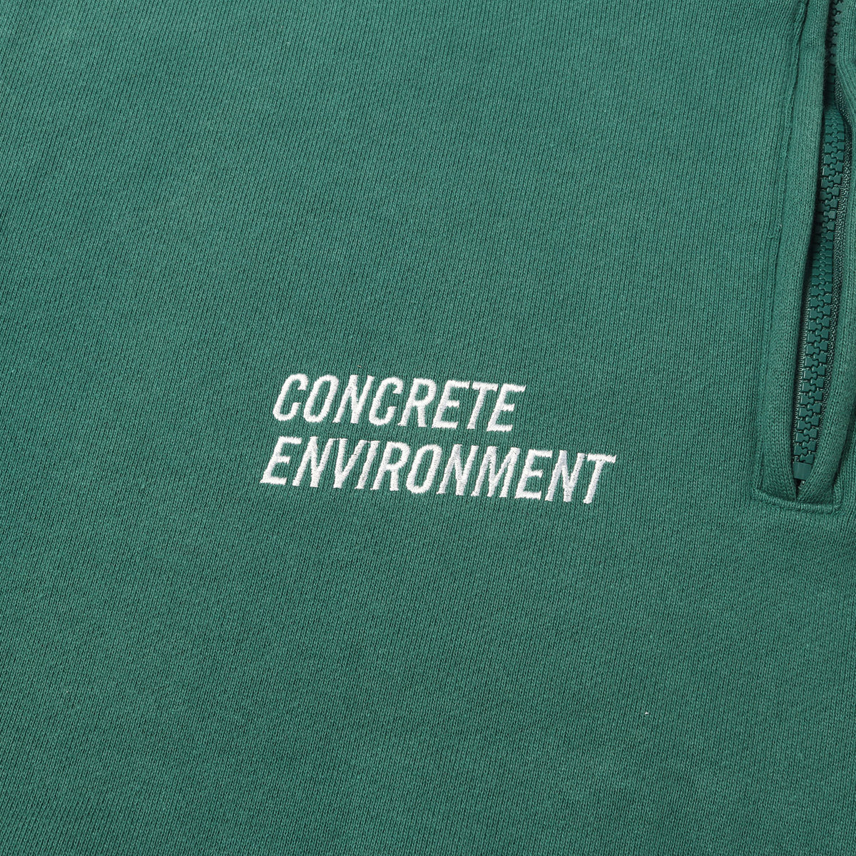 24SS ハーフジップ スウェット(DEPST / SWEATER / COTTON. ENVIRONMENT)