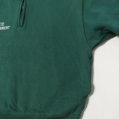 24SS ハーフジップ スウェット(DEPST / SWEATER / COTTON. ENVIRONMENT)