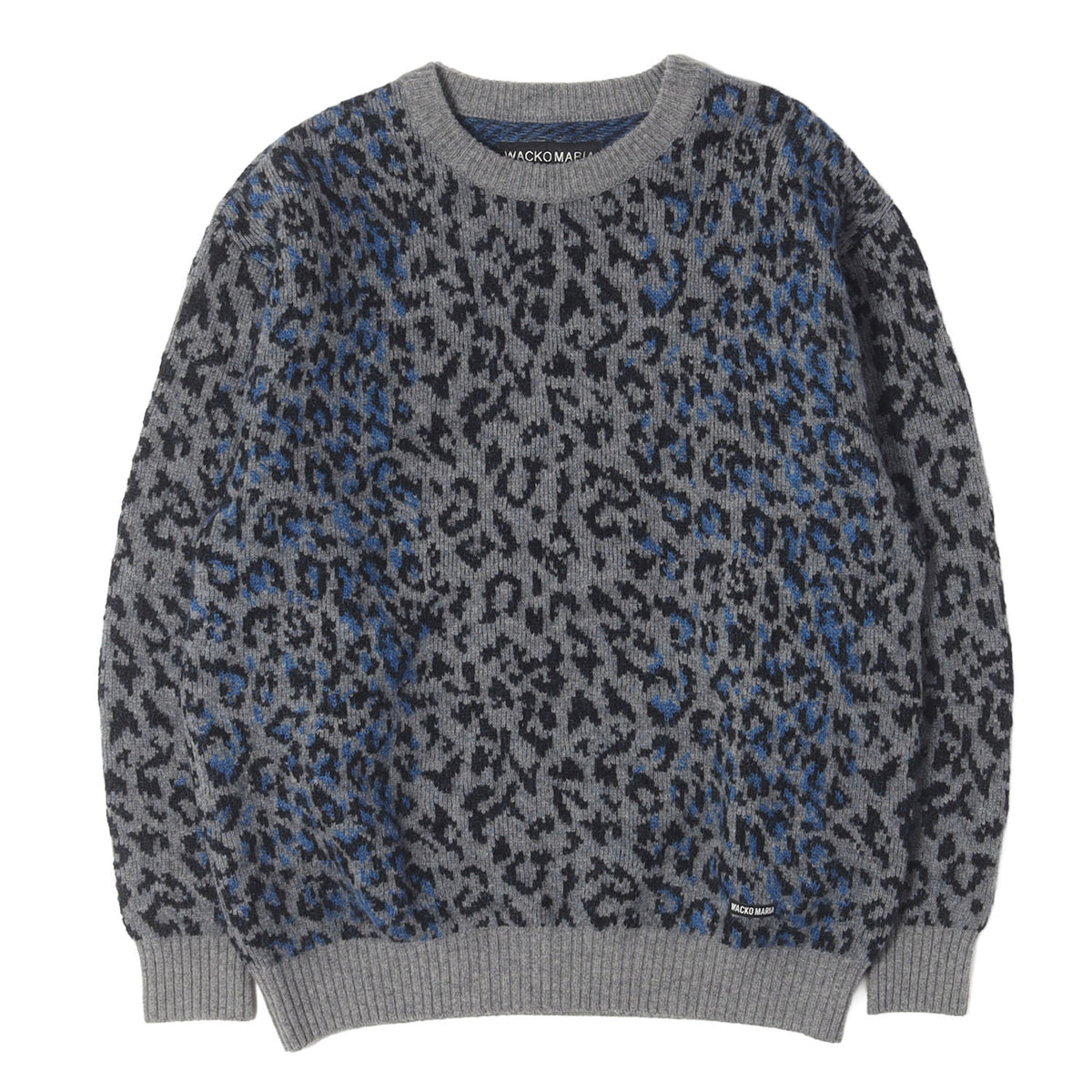 25AW レオパード柄 モヘヤニット セーター(LEOPARD MOHAIR KNIT JACQUARD SWEATER)