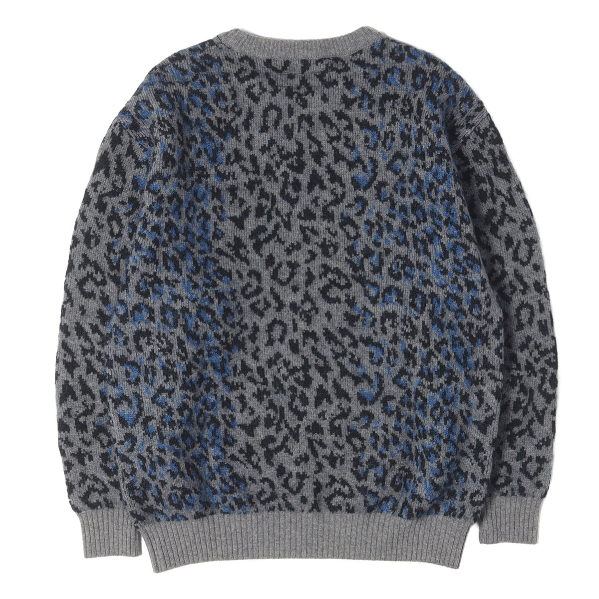 25AW レオパード柄 モヘヤニット セーター(LEOPARD MOHAIR KNIT JACQUARD SWEATER)