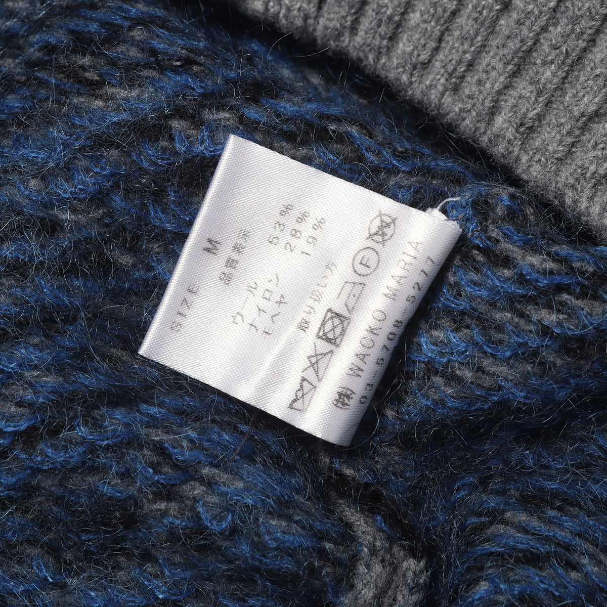 25AW レオパード柄 モヘヤニット セーター(LEOPARD MOHAIR KNIT JACQUARD SWEATER)