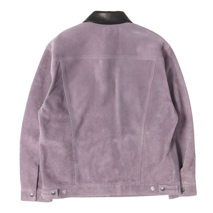 24AW スウェード 3rdタイプ トラッカージャケット (SUEDE TRUCKER JACKET)