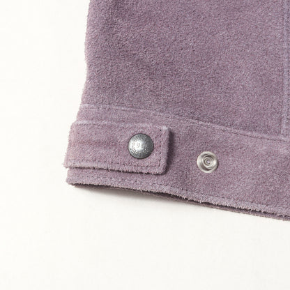24AW スウェード 3rdタイプ トラッカージャケット (SUEDE TRUCKER JACKET)