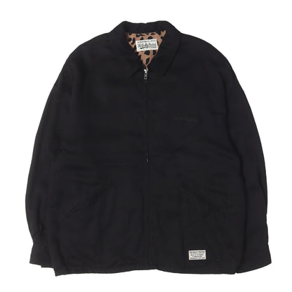 25AW 裏地レオパード柄 ベトナムジャケット / ベトジャン(VIETNAM JACKET)